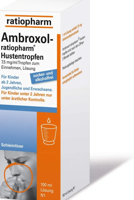 Ambroxol-ratiopharm Hustentropfen 100 ml