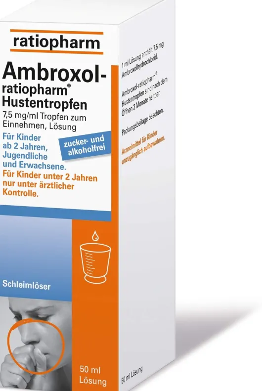 Ambroxol-ratiopharm Hustentropfen 50 ml