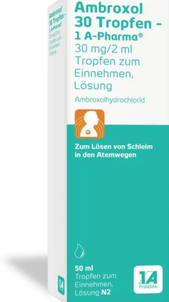 Ambroxol 30 Tropfen 1a Pharma 50 ml