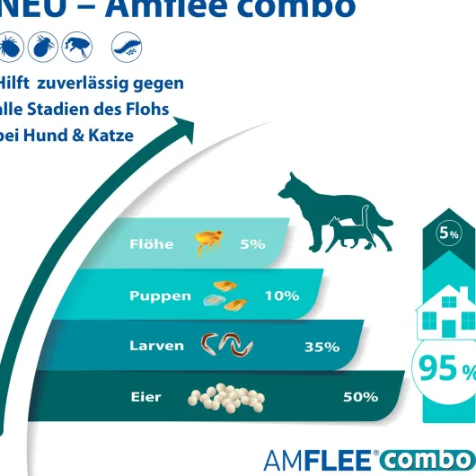 Amflee Combo 268 mg - 241,2 mg Spot-On Lösung Für Große Hunde 20...