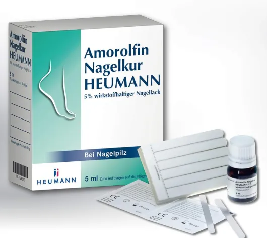 Amorolfin Nagelkur Heumann 5 ml Lösung