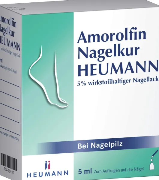 Amorolfin Nagelkur Heumann 5 ml Lösung