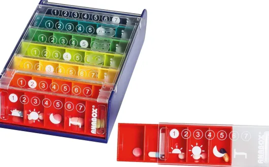 Anabox 7 Tage Regenbogen Pikto
