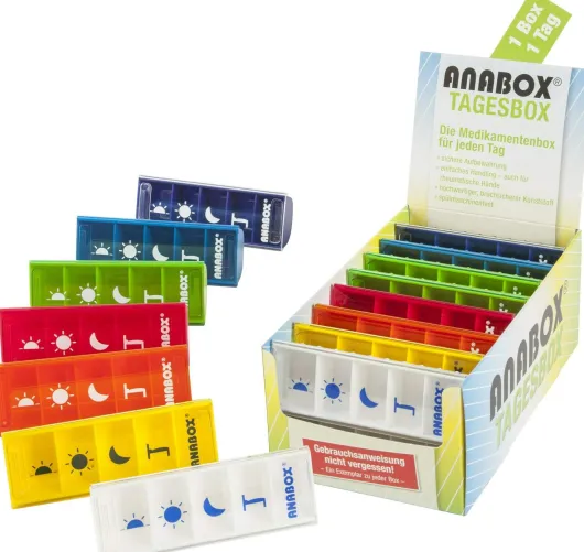 Anabox Tagesbox Bunt Pikto