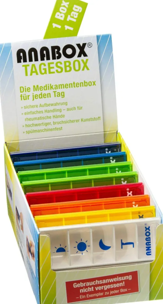 Anabox Tagesbox Bunt Pikto