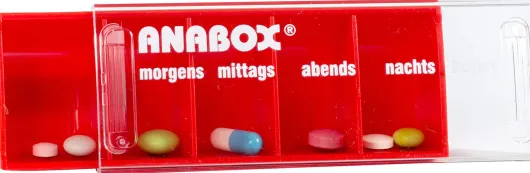 Anabox Tagesbox Hellrot