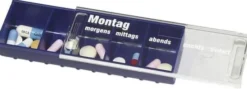 Anabox 7 Tage Wochendosierer Blau 1 Stück