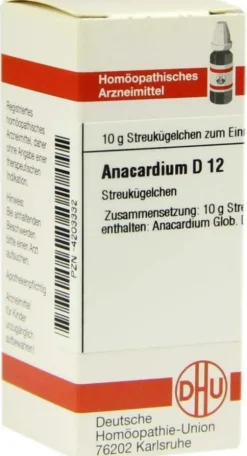 Anacardium D12 Dhu 10 G Globuli