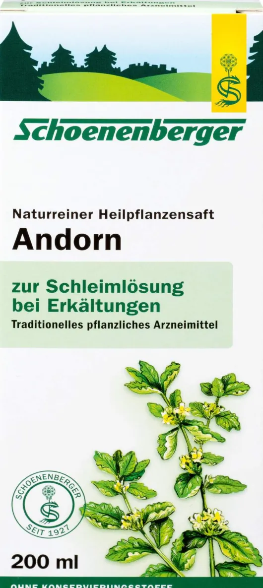 Andorn Saft Schoenenberger 200 ml Saft