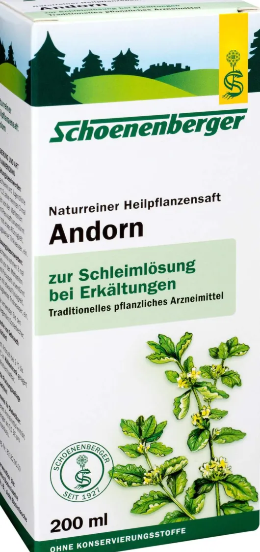 Andorn Saft Schoenenberger 200 ml Saft