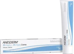 Anesderm 25 mg pro g + 25 mg pro g Creme 30 g