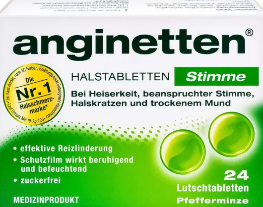 Anginetten Stimme Lutschtabletten 24 Stk