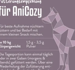 AniCozy Vitamin Ergänzungsfuttermittel für Hunde 300 g
