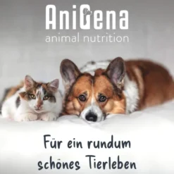 Aniflora Two Darmbakterien + Flohsamenschalen für Hunde & Katzen 125 g Pulver