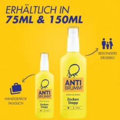 Anti Brumm Zecken Stopp Pumpzerstäuber 2 x 75 ml