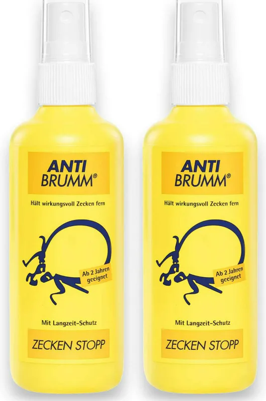 Anti Brumm Zecken Stopp Pumpzerstäuber 2 x 75 ml