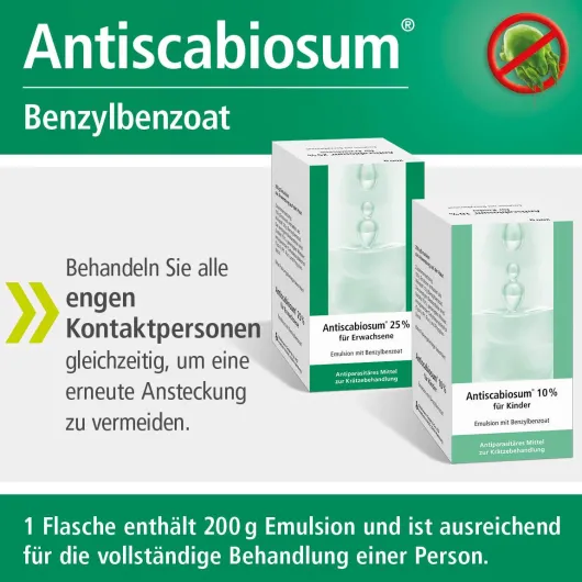 Antiscabiosum 10% Für Kinder Emulsion