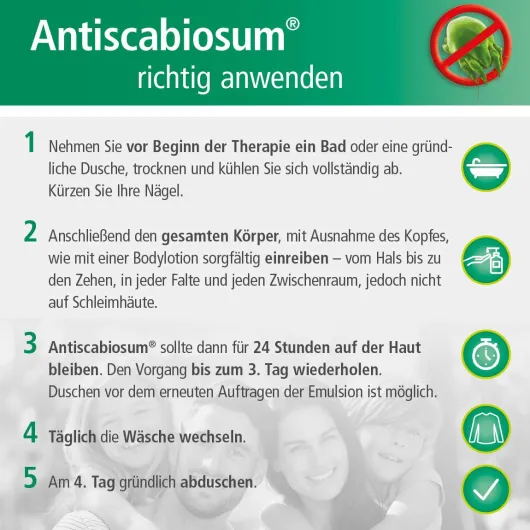 Antiscabiosum 10% Für Kinder Emulsion