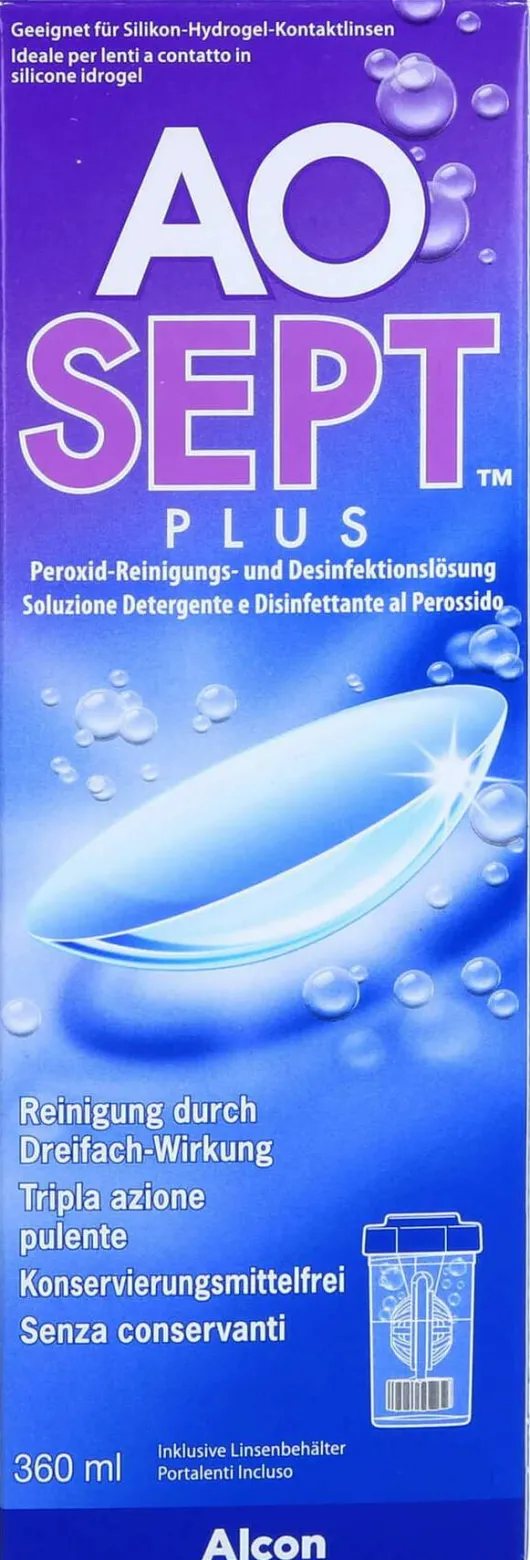 Aosept Plus Lösung 360 ml