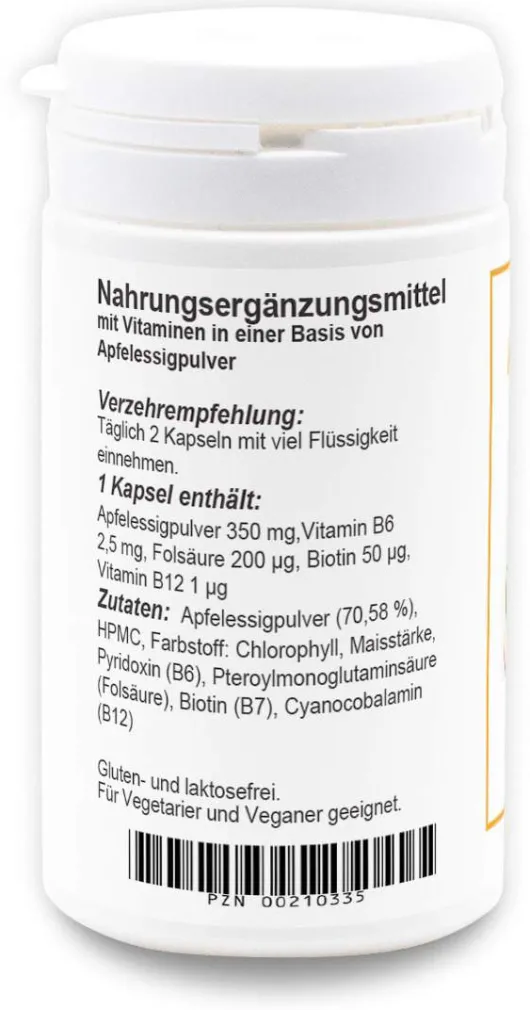 Apfelessig Kapseln 60 Kapseln