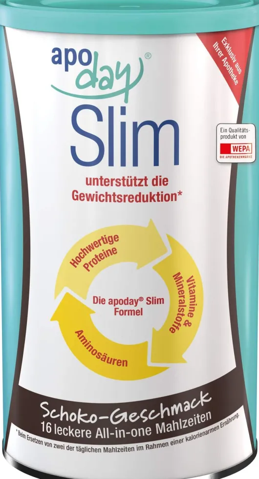 Apoday Schoko Slim Pulver 450 G Dose