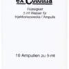 Aqua Ad Iniectabilia Ex Colonia Ampullen 10 X 5 ml Ampullen