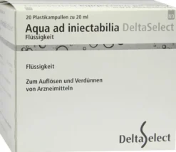 Aqua Ad Iniectabilia Plastik 20 X 20 ml Flüssigkeit