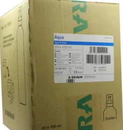 Aqua B.Braun Spüllösung Ecolav 20 X 100 ml