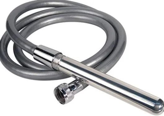 Aqua Stick Aluminium Intimduschstab Mit Duschschlauch