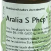 Aralia S Phcp Globuli