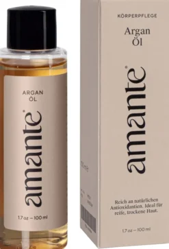 Arganöl 100 % Rein Hautpflegeöl Amante 100 ml