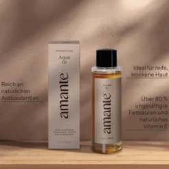 Arganöl 100 % Rein Hautpflegeöl Amante 100 ml