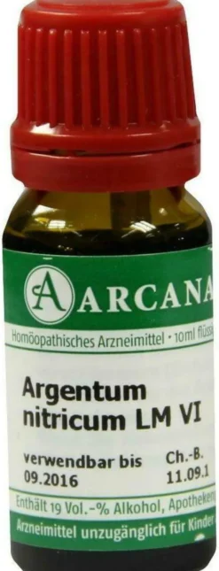 Argentum Nitricum Arcana Lm 6 Dilution