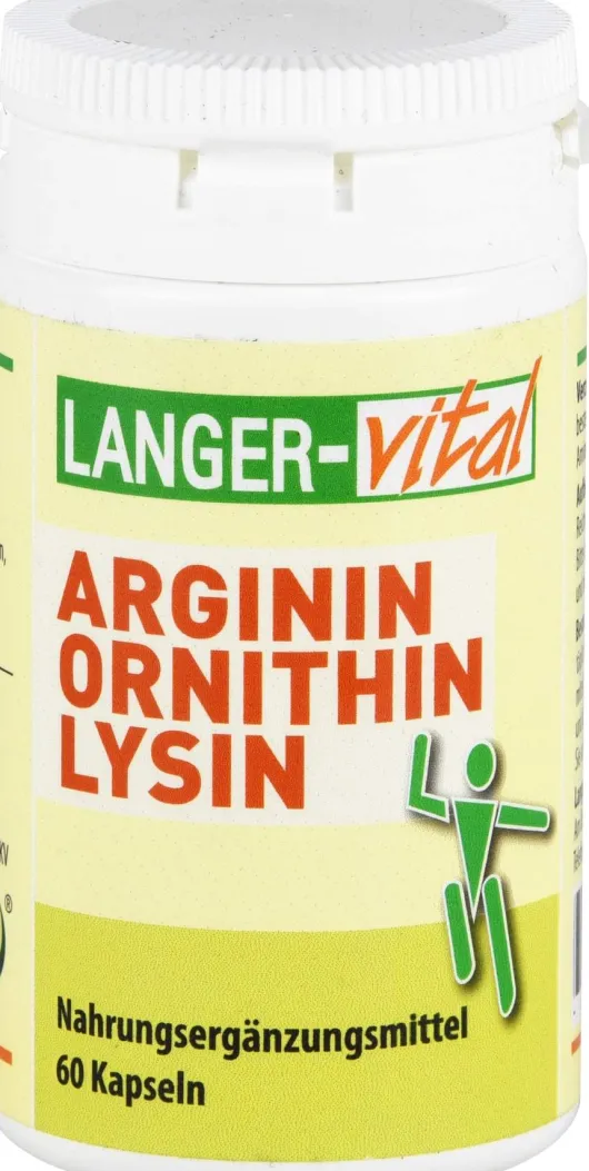 Arginin Ornithin 1.000 mg Kapseln