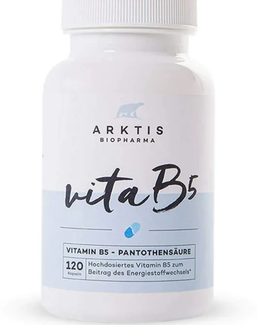 Arktis B5 Pantothensäure Vita B5 120 Kapseln