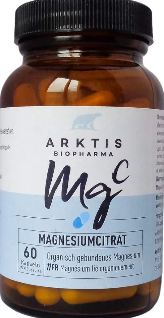 Arktis Magnesiumcitrat mg C 60 Kapseln