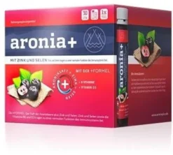 Aronia+ Immun Monatspackung Trinkampullen 30 X 25 ml Trinkampullen