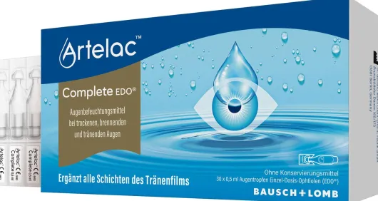 Artelac Complete EDO Augentropfen 30 x 0,5 ml