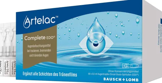 Artelac Complete EDO Augentropfen 60 x 0,5 ml