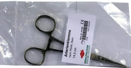 Arterienklemme Stahl