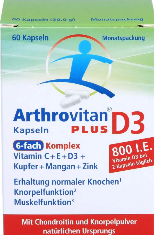 Arthrovitan Plus D3 Kapseln 60 Stück