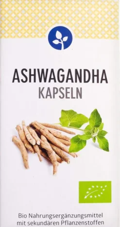 Ashwagandha 300 mg Bio Kapseln Vegan 120 Stück