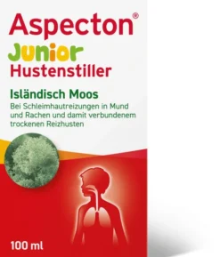 Aspecton Junior Hustenstiller Isländisch Moos 100 ml Saft