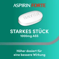 Aspirin Forte 1000 mg 12 überzogene Tabletten