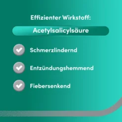 Aspirin Forte 1000 mg 12 überzogene Tabletten