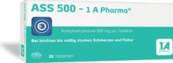 Ass 500 1a Pharma 20 Tabletten