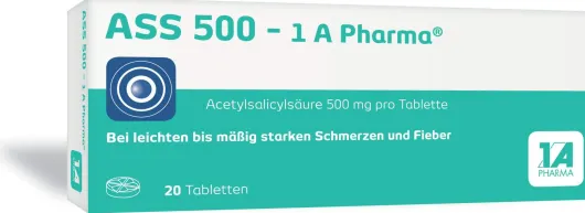 Ass 500 1a Pharma 20 Tabletten