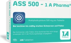 Ass 500 1A Pharma 100 Tabletten