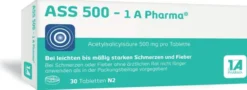 ASS 500 1A Pharma 30 Tabletten