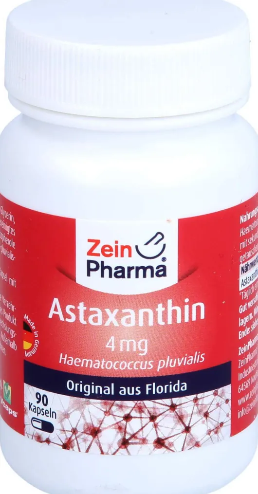 Astaxanthin 4 mg Pro Kapsel 90 Kapsel